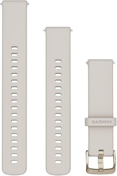 Garmin Quick Release Bands - Ivory with Soft Gold Hardware