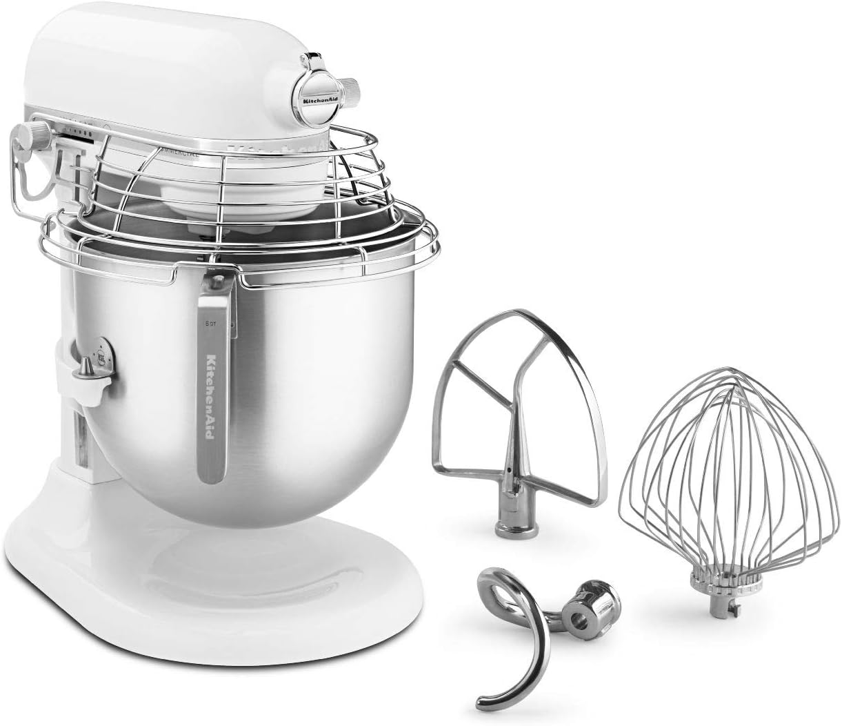 KitchenAid Commercial Series 8 Qt Bowl Lift Stand Mixer - White