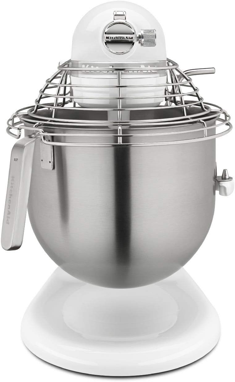 KitchenAid Commercial Series 8 Qt Bowl Lift Stand Mixer - White