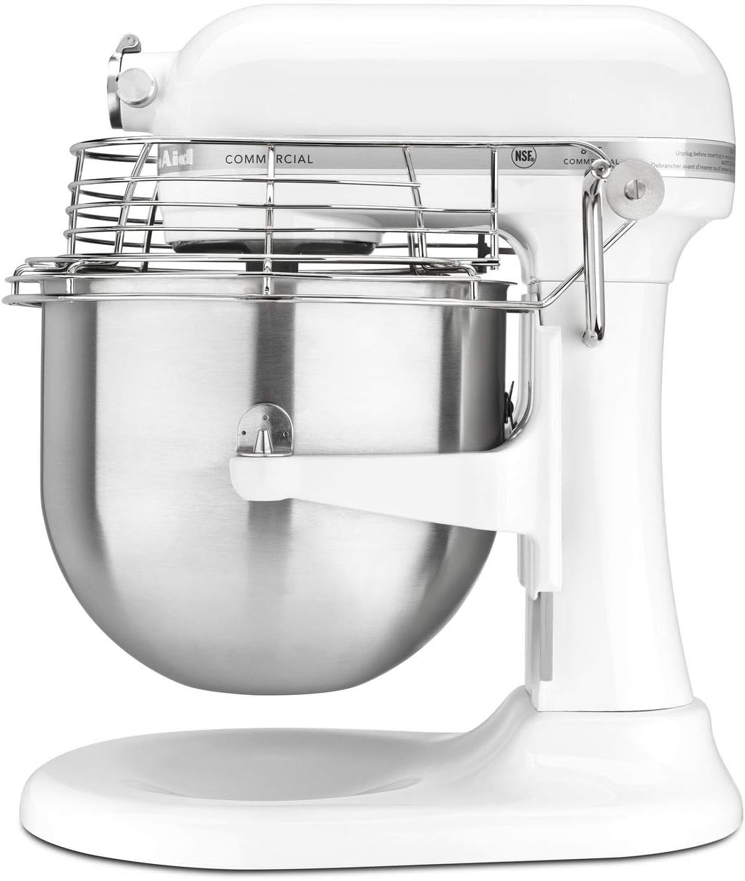 KitchenAid Commercial Series 8 Qt Bowl Lift Stand Mixer - White