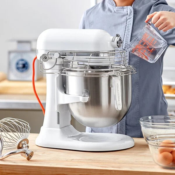 KitchenAid Commercial Series 8 Qt Bowl Lift Stand Mixer - White