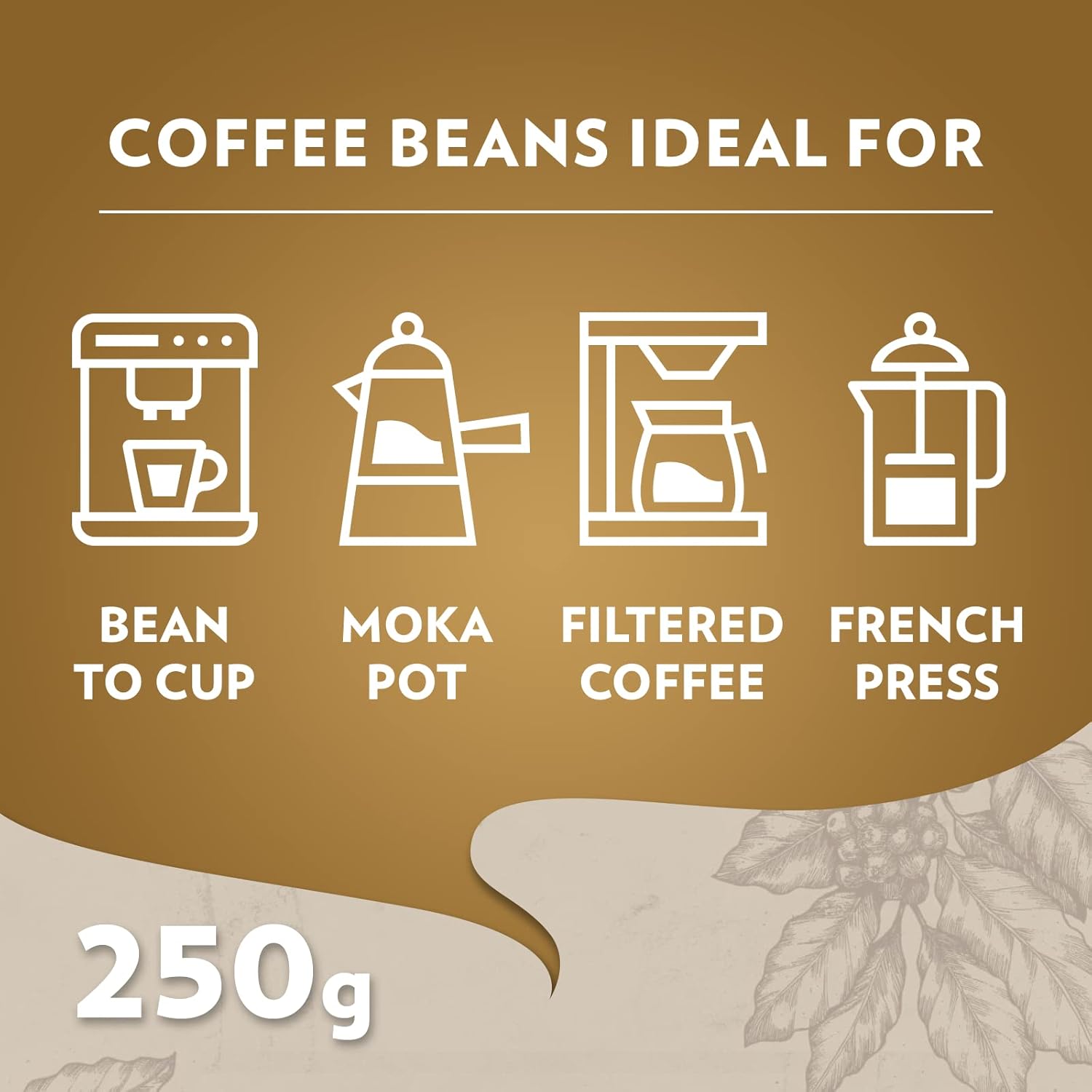 Lavazza Qualitta Oro Ground Coffee - 250g
