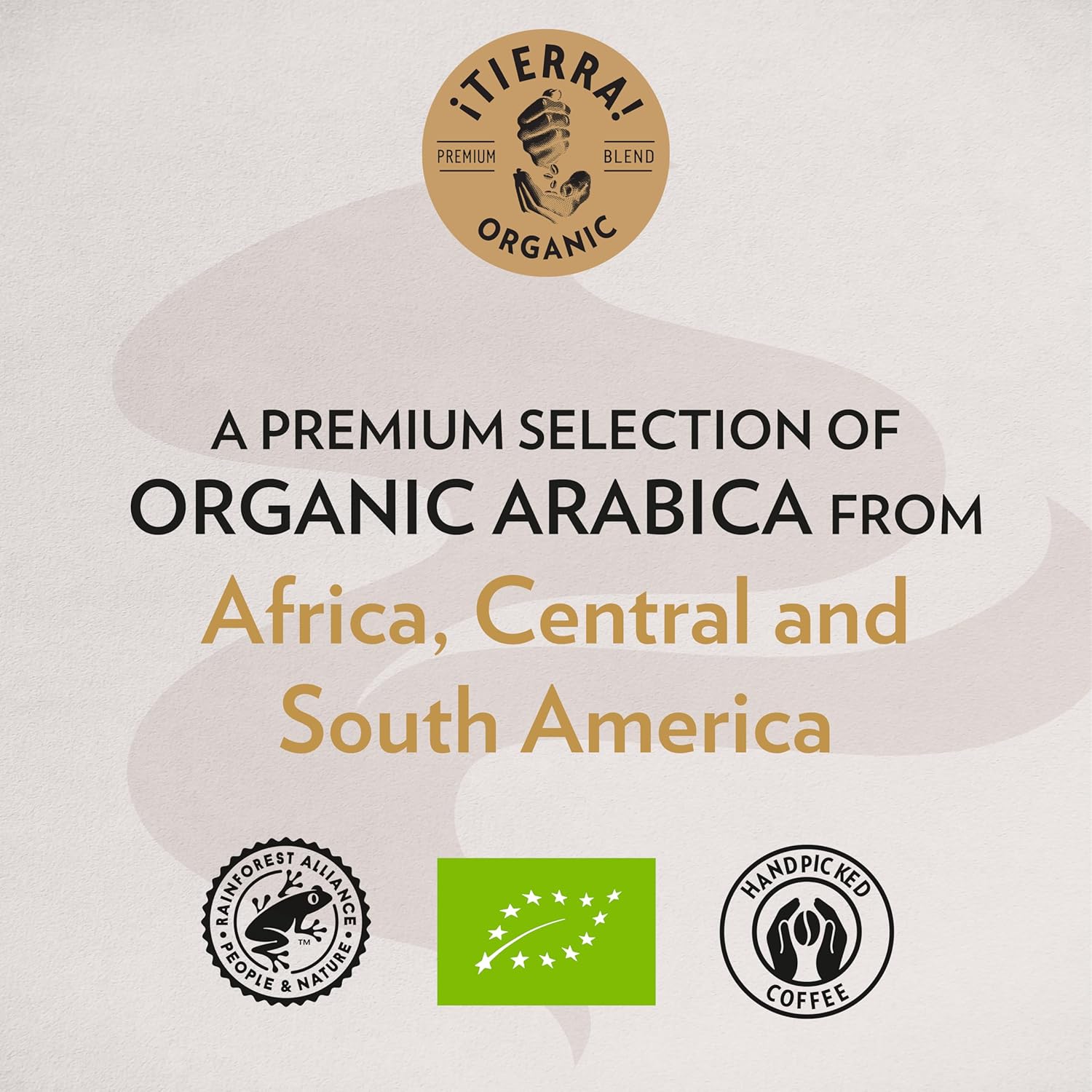 Lavazza Tierra Organic Ground Coffee 1kg Bag