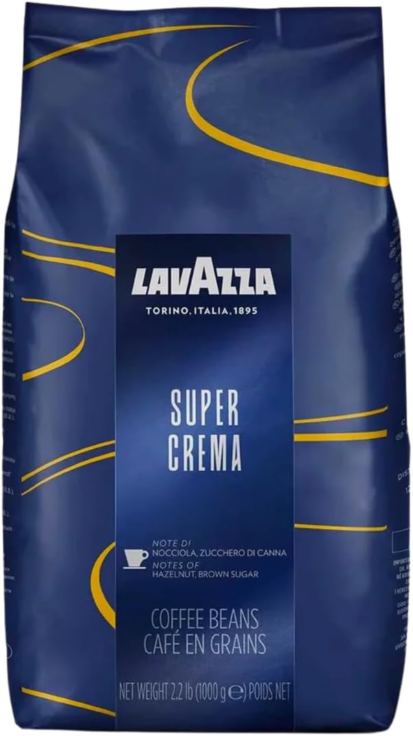 Lavazza Super Crema Whole Bean 1kg Bag