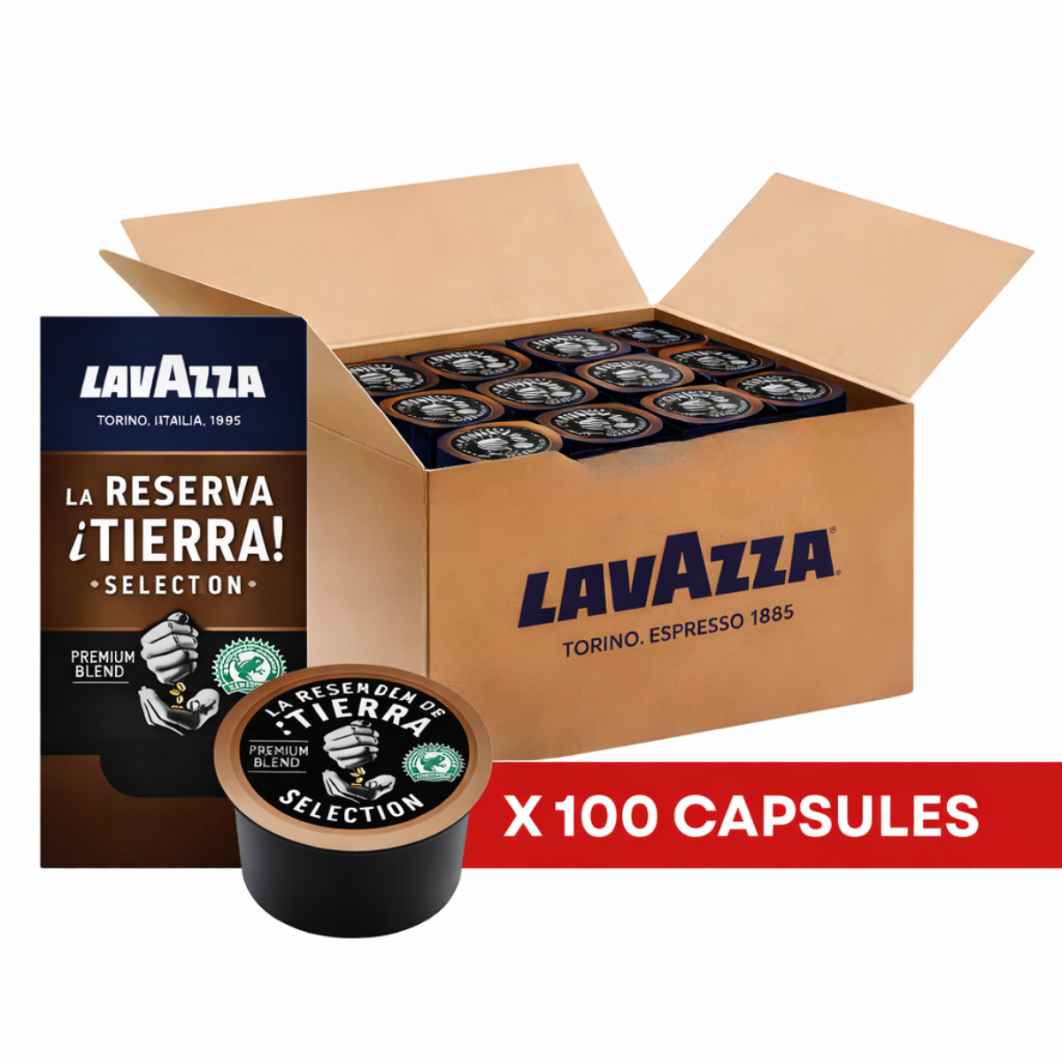 Lavazza Reserva Tierra Selection Capsules - Case of 100