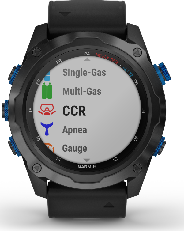 Garmin Descent Mk2i Titanium Bundle T1 Carbongray - Black Band