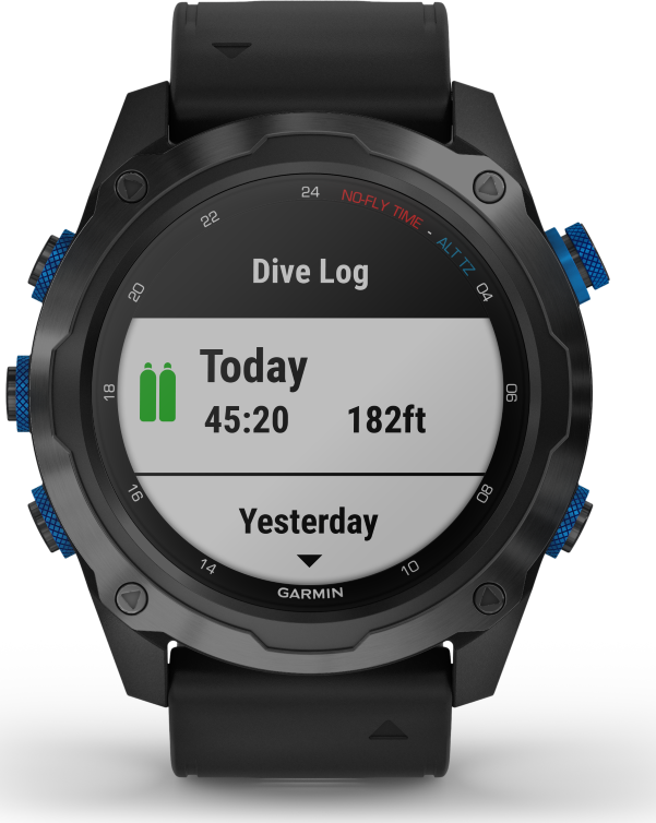 Garmin Descent Mk2i Titanium Bundle T1 Carbongray - Black Band