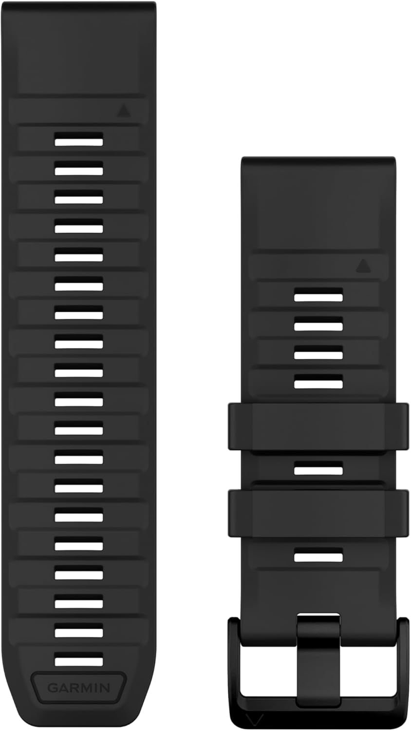 Garmin Quick Fit 26 Silicone Watch Bands - Black
