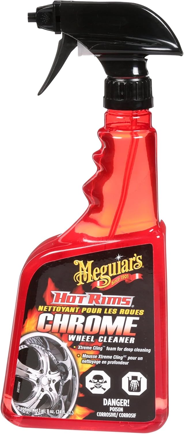 Nettoyant pour jantes chromées Meguiar’s Hot Rims