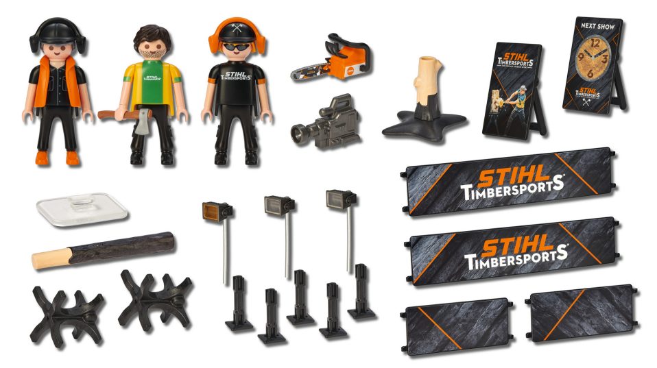 Stihl Playmobil Timbersports Edition - Toy Set