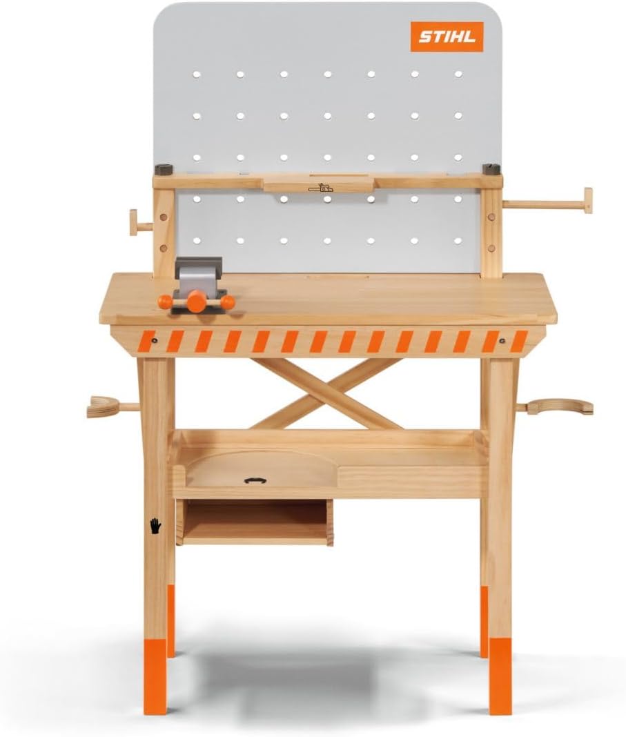 Stihl Wooden Workbench for Kids
