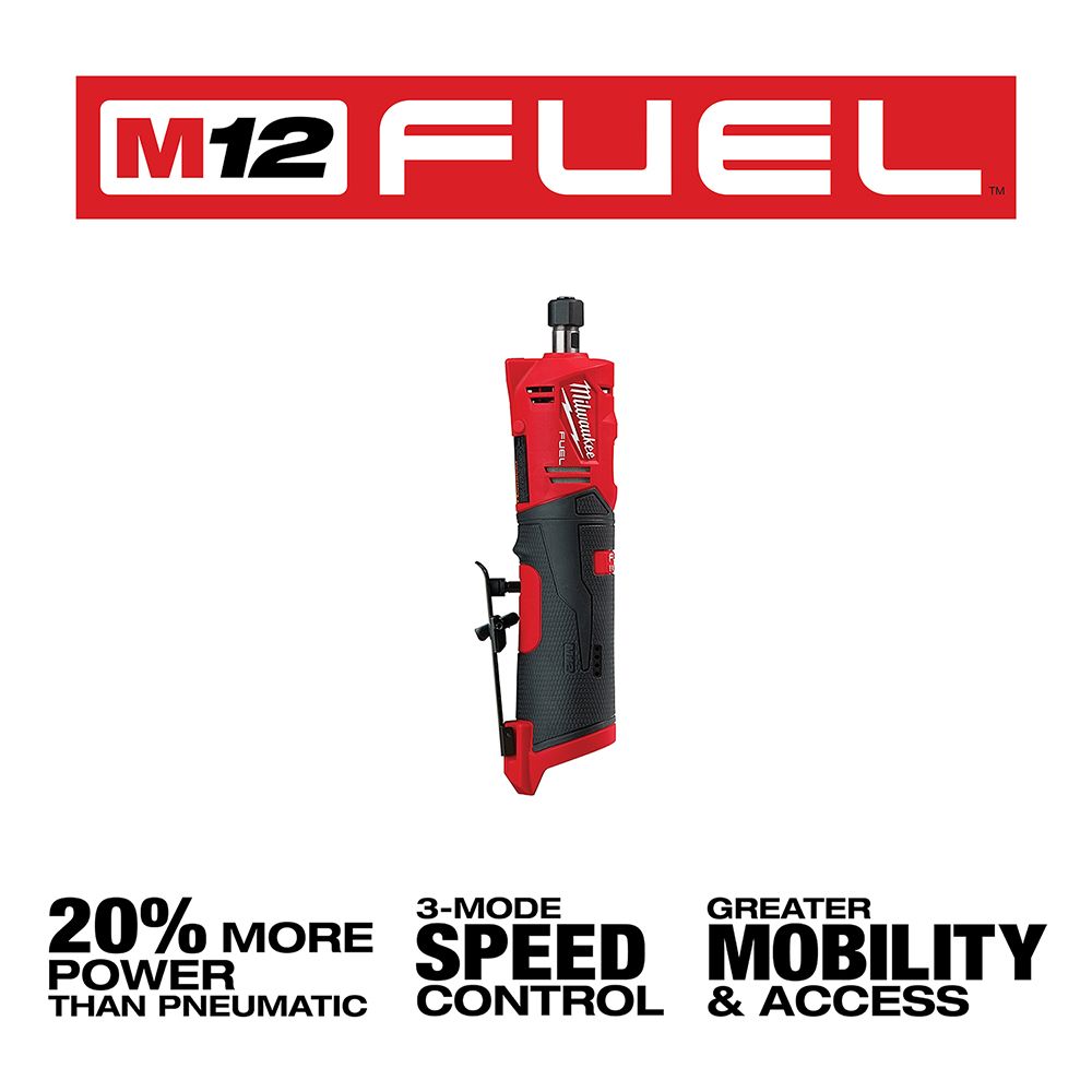 Milwaukee Electric M12 Fuel Inline DIE Grinder -Tool Only