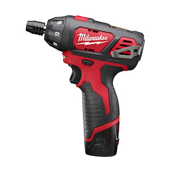 Milwaukee 12V Lithium-Ion 1/4" Hex Cordless Screwdriver Kit