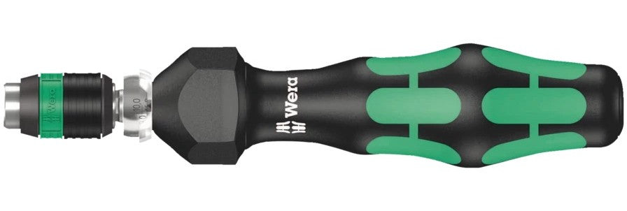 Wera - Series 7400 Kraftform adjustable torque screwdrivers (0.1-3.0 Nm) with Rapidaptor quick-release chuck, 7441 x 1.2-3.0 Nm