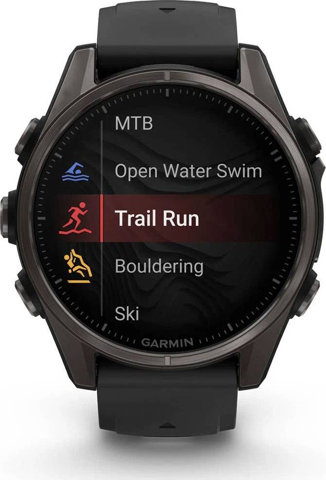 Garmin Fenix 8 43mm Amoled - Sapphire Carbon Gray