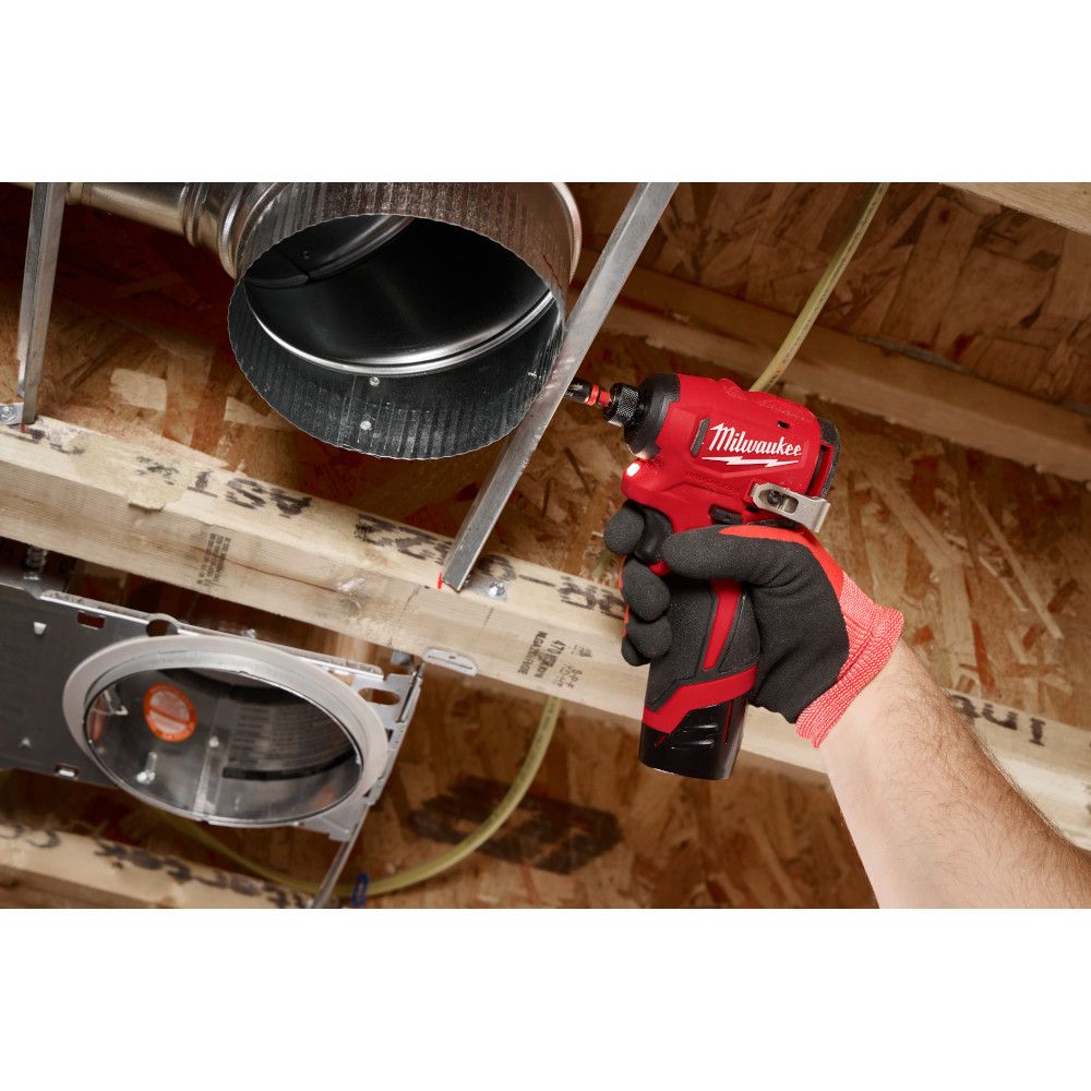 Milwaukee M12 Subcompact Brushless 1/4" Hex Impact Driver