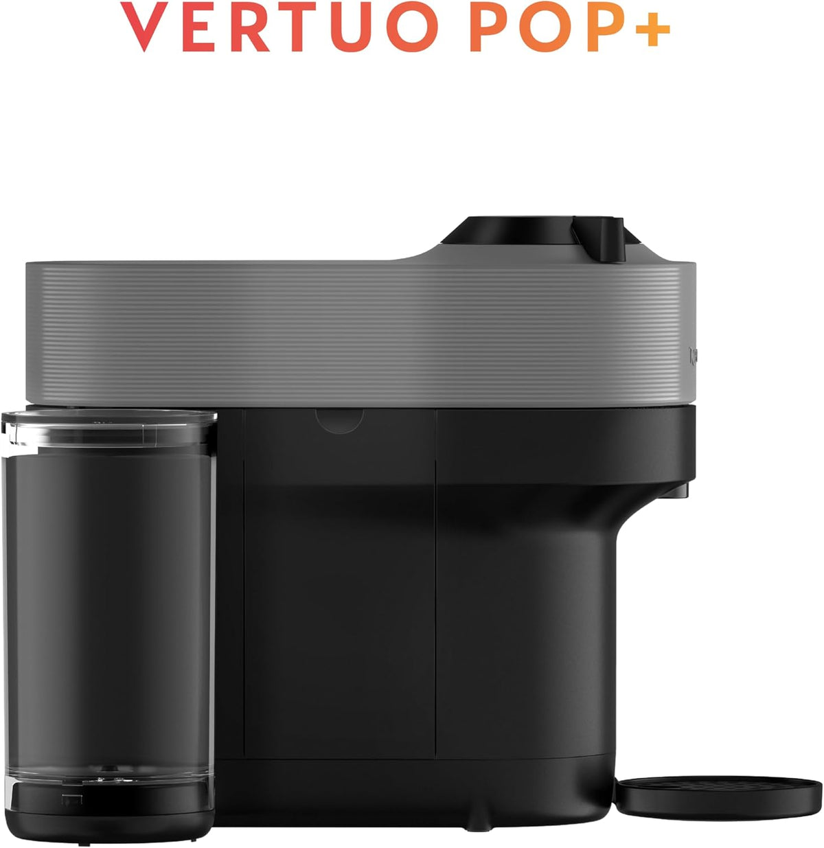Machine à café et à espresso Nespresso Vertuo Pop+ de Breville - Gris foncé