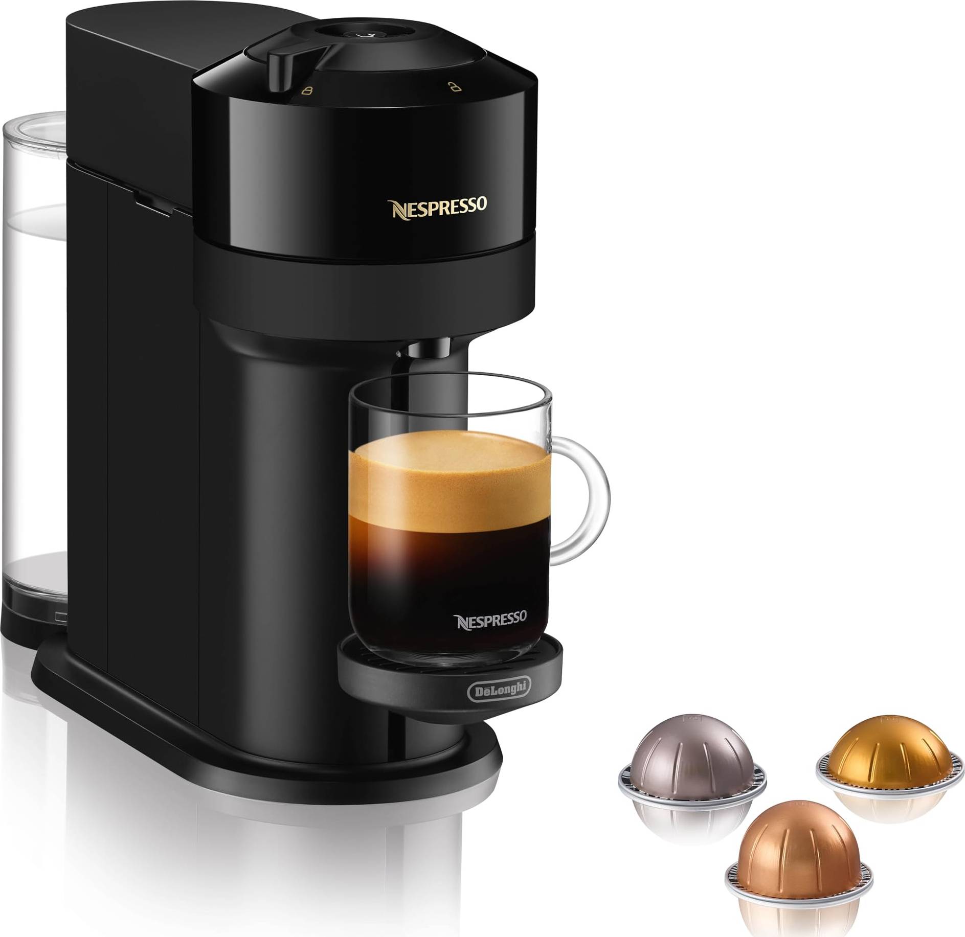 Nespresso Vertuo Next Coffee and Espresso Machine - Classic Black