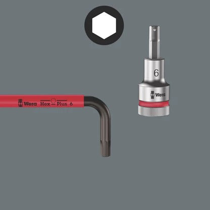 Wera - 950 SPKL L-key Multicolour, metric, 3 x 123 mm