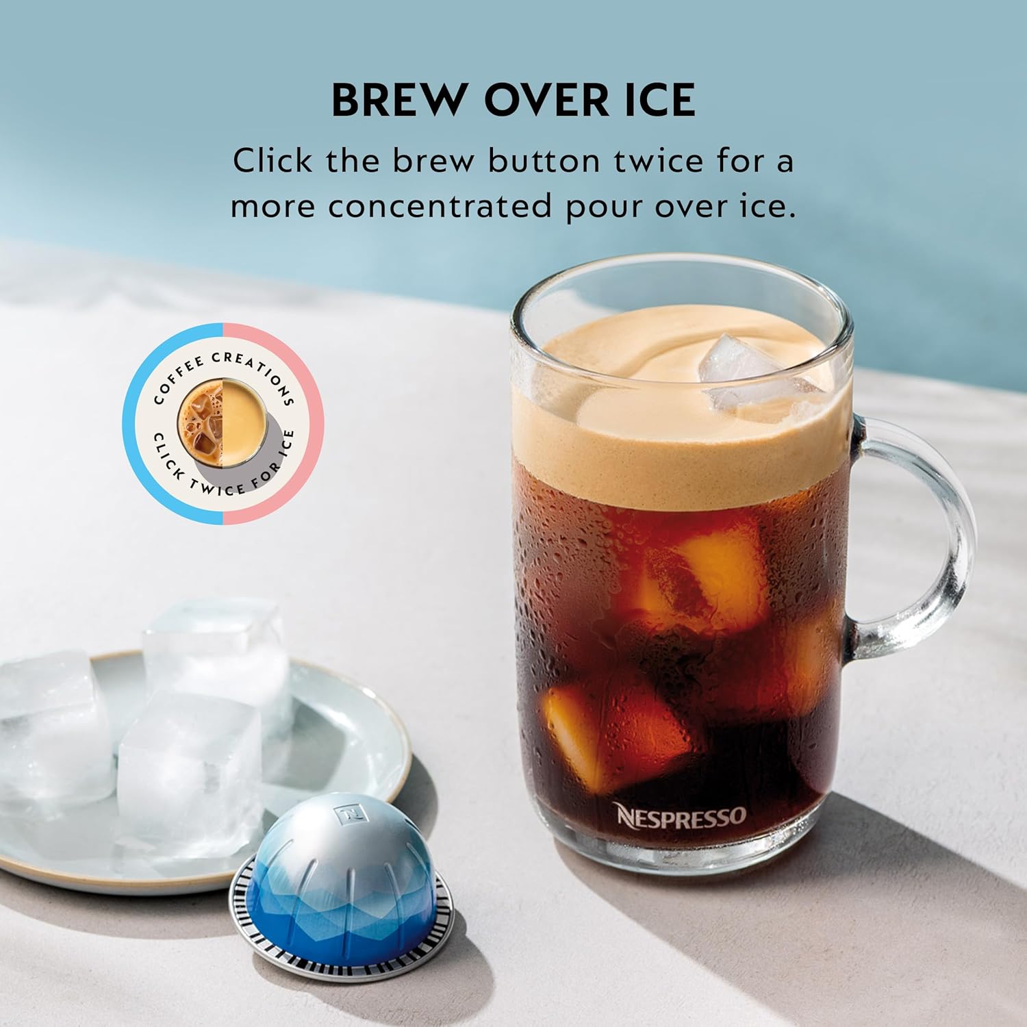 Nespresso Vertuo Next Premium Coffee and Espresso Machine by Breville with Aeroccino Milk Frother - Classic Black