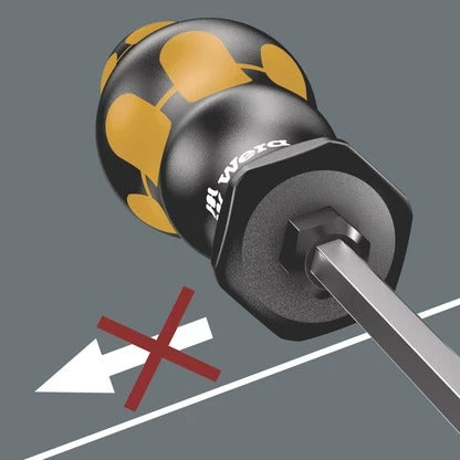 Wera - 932 A Screwdriver for slotted screws, 1 x 5.5 x 100 mm