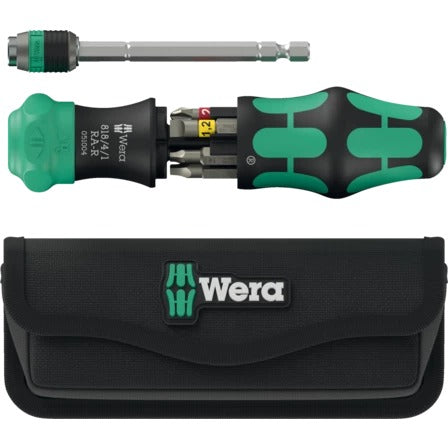 Wera - Kraftform Kompakt 26 RA-R with pouch, 6 pieces