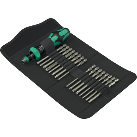 Wera - Kraftform Kompakt 26 RA-R with pouch, 6 pieces