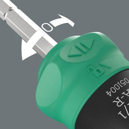 Wera - Kraftform Kompakt 26 RA-R with pouch, 6 pieces