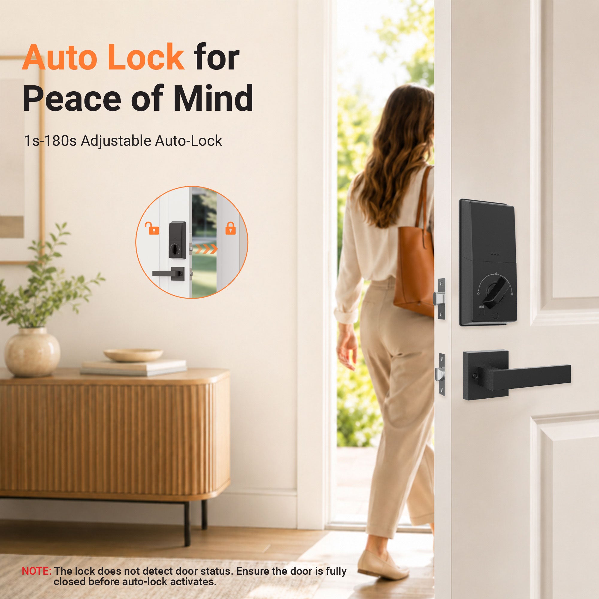 Black & Decker Smart Lock with Entrance Handle & Gateway - Black