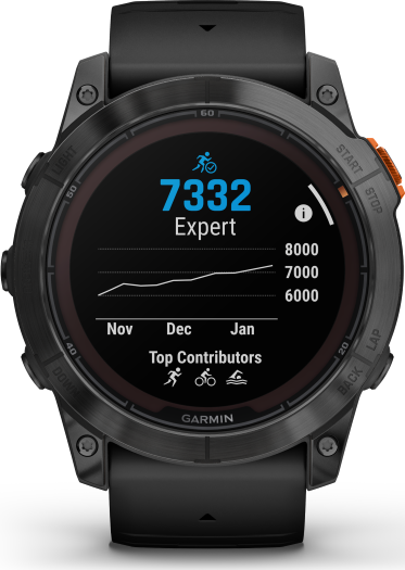 Garmin Fēnix 7X Pro Solar Edition - Slate Gray with Black Band