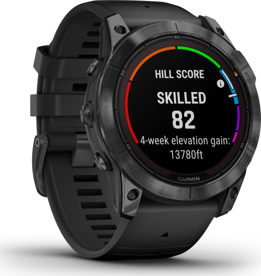 Garmin Fēnix 7X Pro Solar Edition - Slate Gray with Black Band