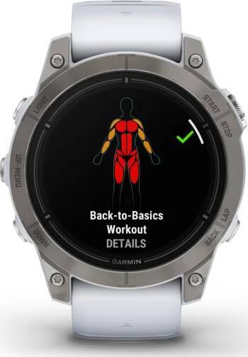 Garmin Epix Pro Gen 2 Sapphire Edition 47mm - Titanium with Whitestone Band