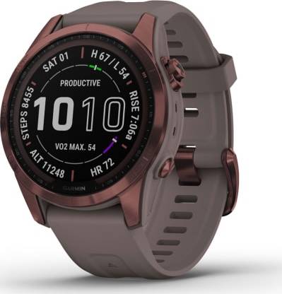 Garmin Fēnix 7S Sapphire Solar Smartwatch 42 mm Fiber - Dark Bronze Titanium
