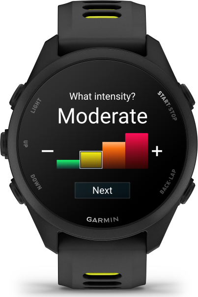 Garmin Forerunner 170 Music - Black Amp Yellow