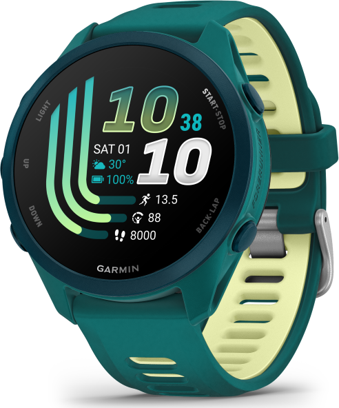 Garmin Forerunner 170 Music - Teal Green Citron