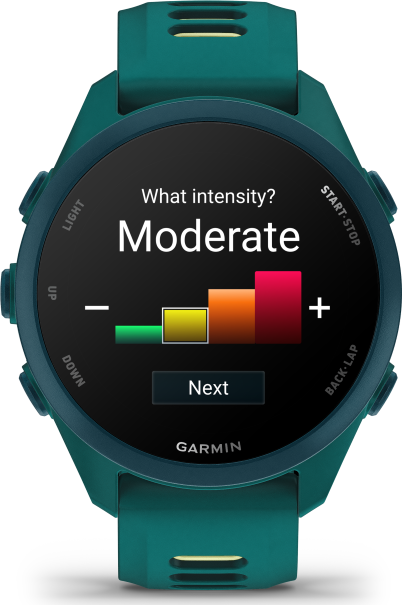 Garmin Forerunner 170 Music - Teal Green Citron