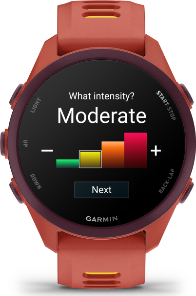 Garmin Forerunner 170 Music - Red Pink Mango