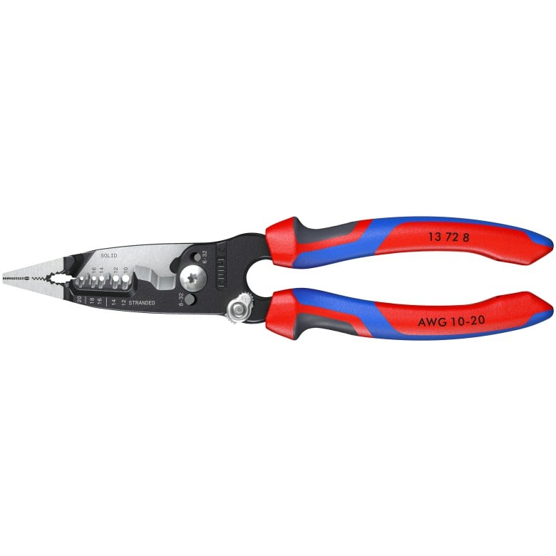 Knipex Tools Forged Wire Stripper 10-20 AWG 8"
