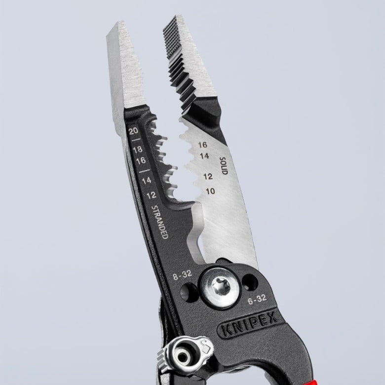 Knipex Tools Forged Wire Stripper 10-20 AWG 8"
