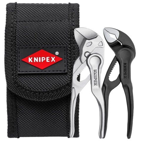Knipex Tools 2 Pc Mini Pliers Set XS in Belt Pouch