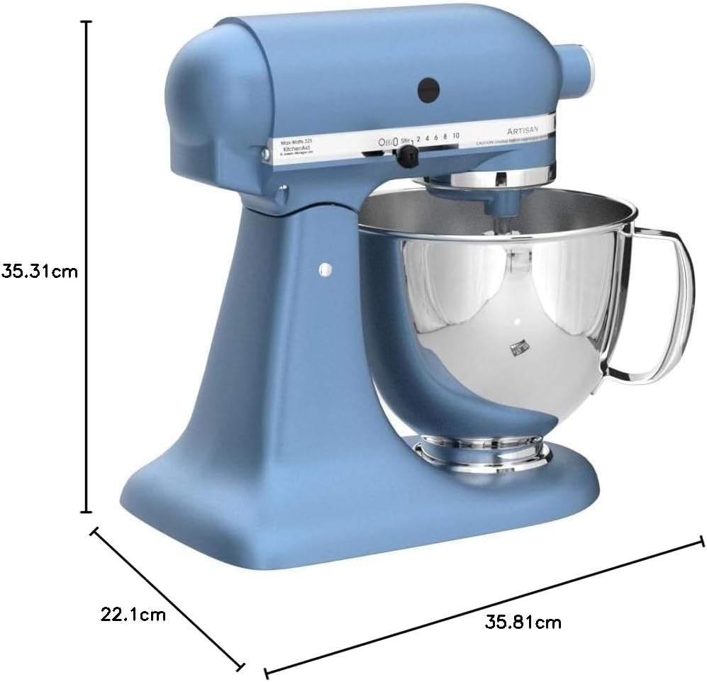 KitchenAid Artisan Series 5 Quart Tilt Head Stand Mixer - Blue Velvet