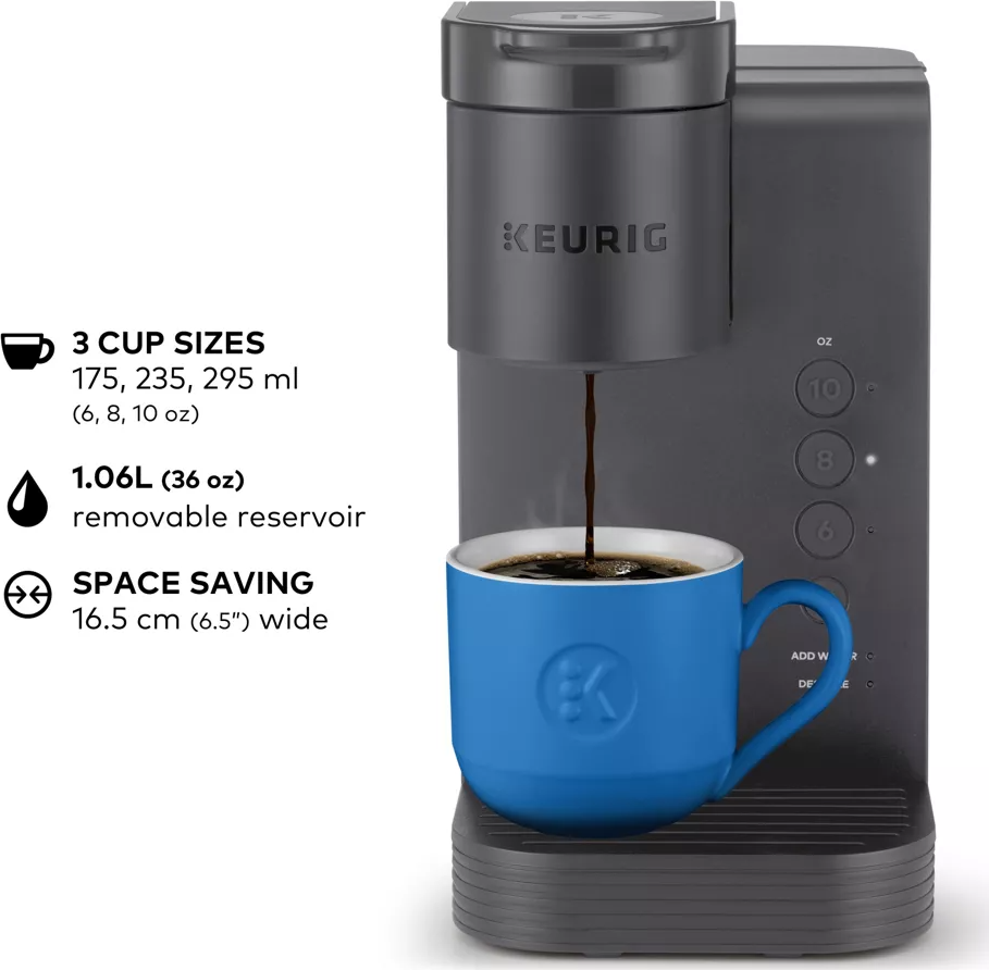Keurig K Express Essentials Single Serve Coffee Maker Matte - Gray