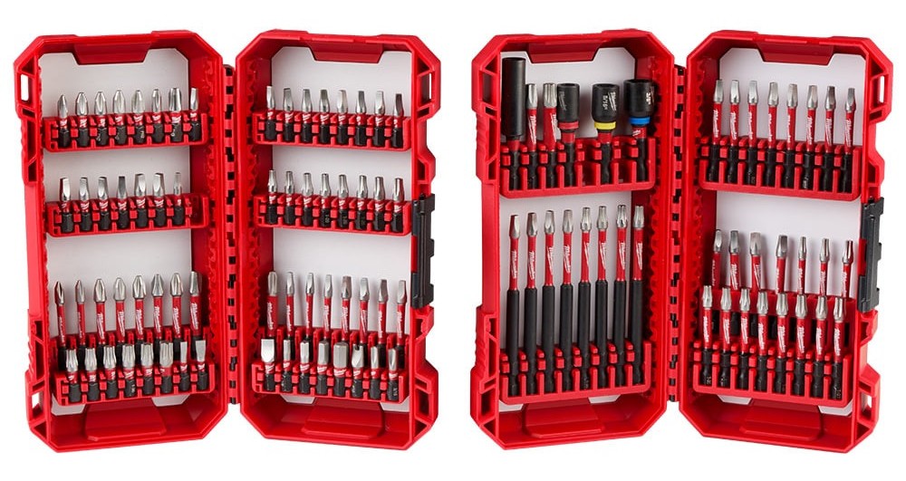 Milwaukee Tool Shockwave Impact Duty Driver Bit Set - 100 Pc