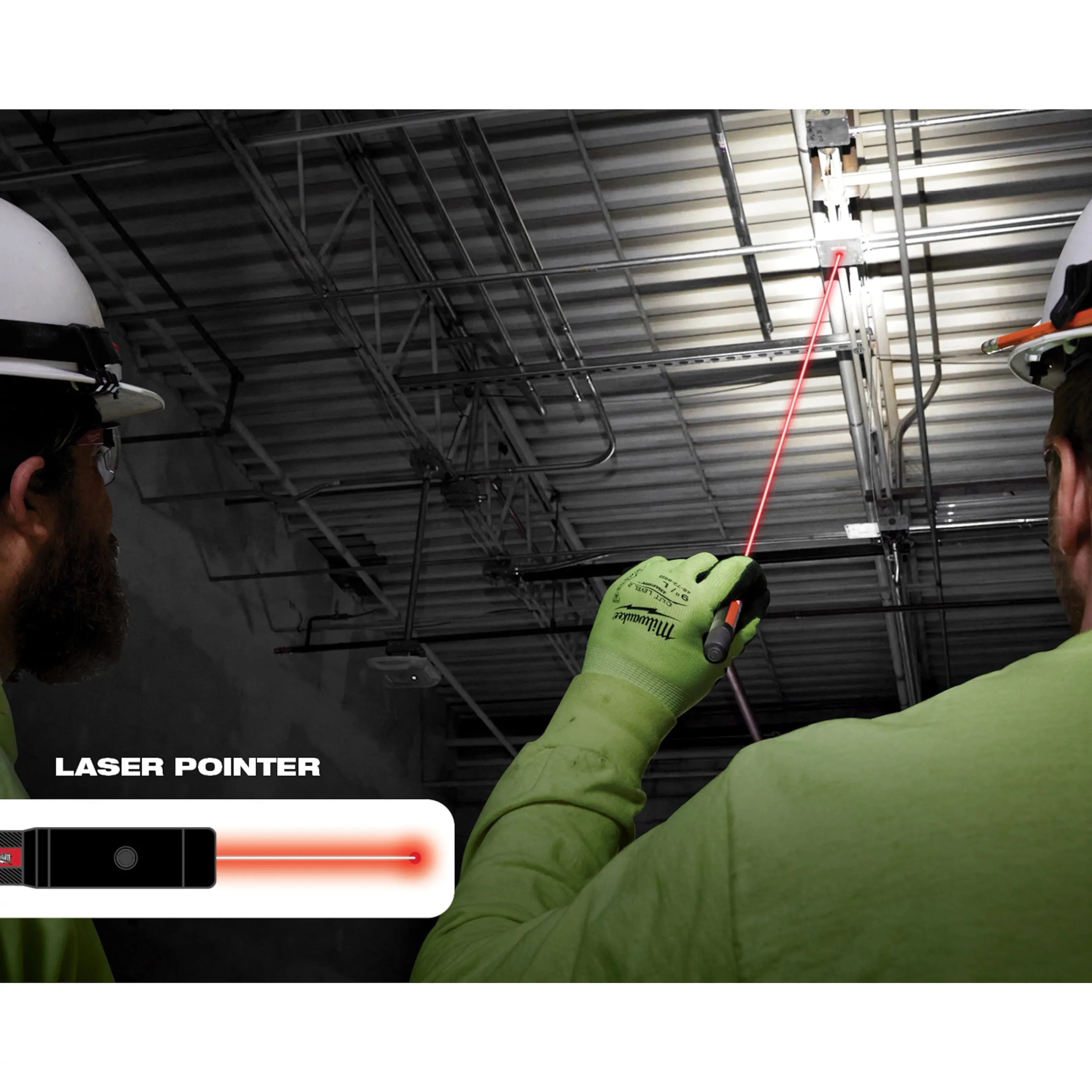 Milwaukee Tool 250 Lumens Internal Rechargeable Penlight with Laser