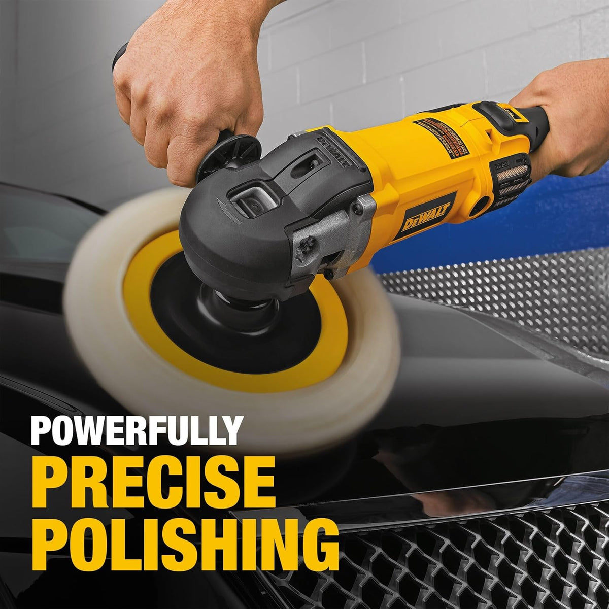 Dewalt Buffer Polisher 7-9" 12 Amp Variable Speed Corded