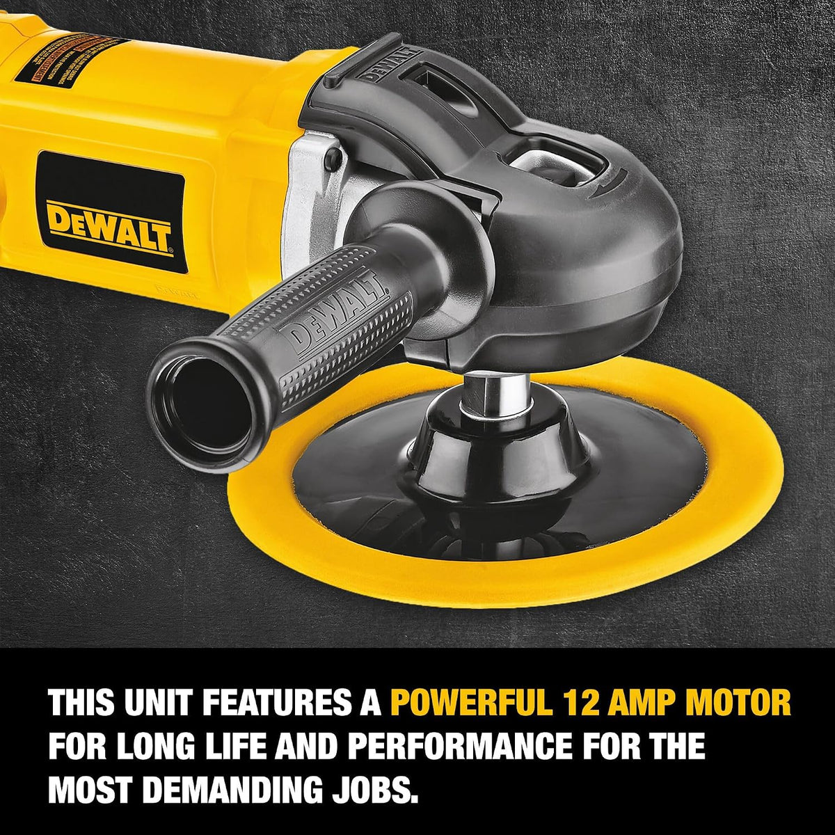 Dewalt Buffer Polisher 7-9" 12 Amp Variable Speed Corded