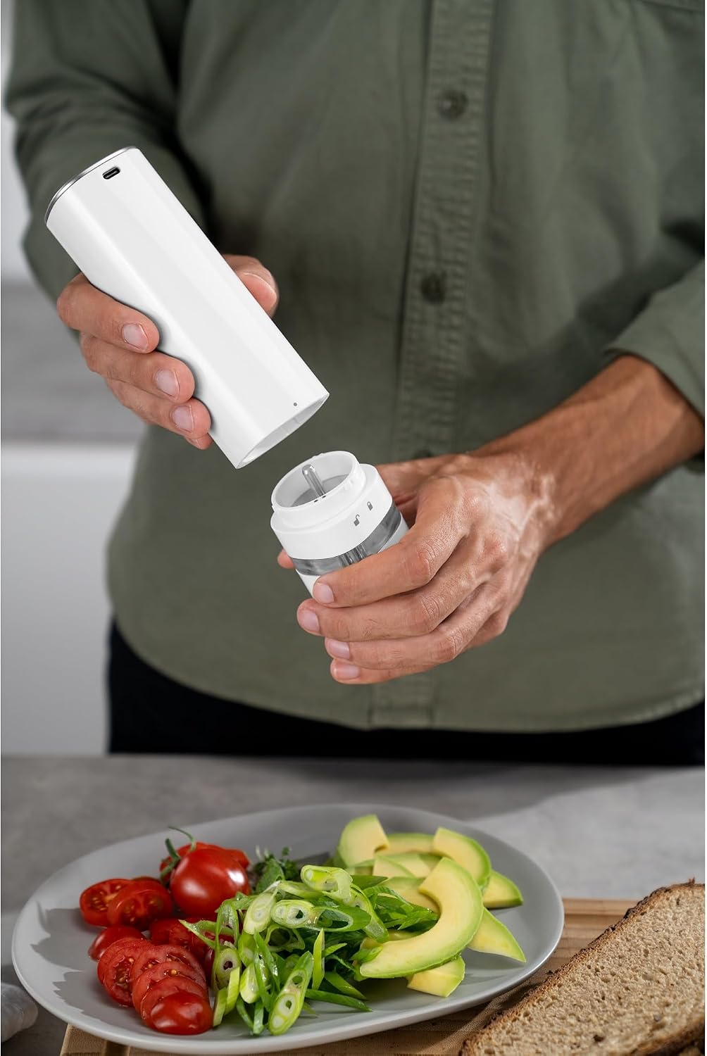 Zwilling Enfinigy Electric Salt & Pepper Mill Set - 2 Pc