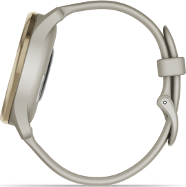 Garmin Vivomove Trend Smartwatch - Cream Gold