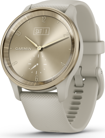 Garmin Vivomove Trend Smartwatch - Cream Gold