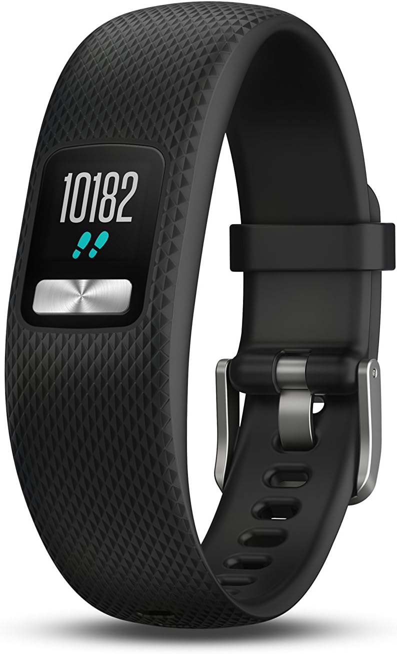 Garmin 0.61" Vivofit 4 Activity Tracker - Black